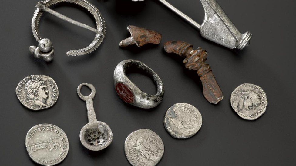 Selection of Scotland's earliest silver c80-100AD.jpg