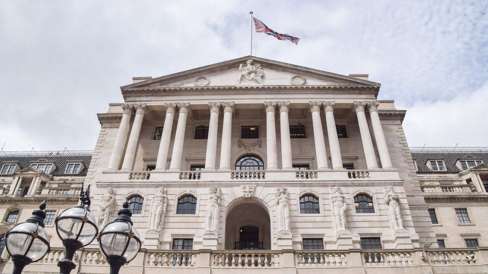 A view of the Bank of England