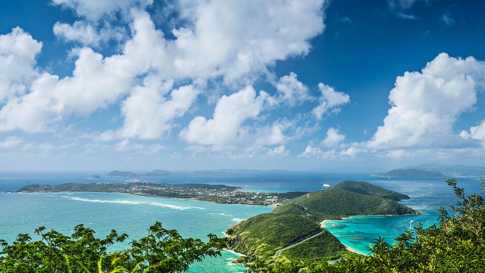 Virgin Gorda in the British Virgin Islands of the Carribean.