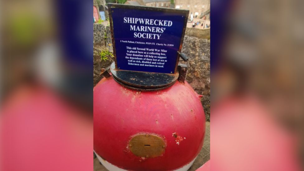 Shipwrecked Mariners' Society collection box