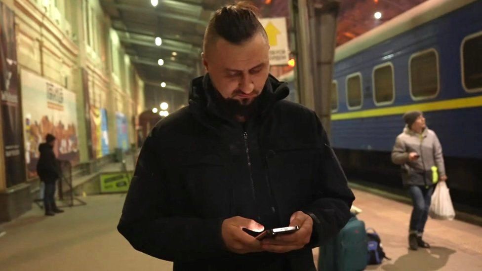 Oleksandr Kamyshin, 37, is chairman of Ukraine's railway network