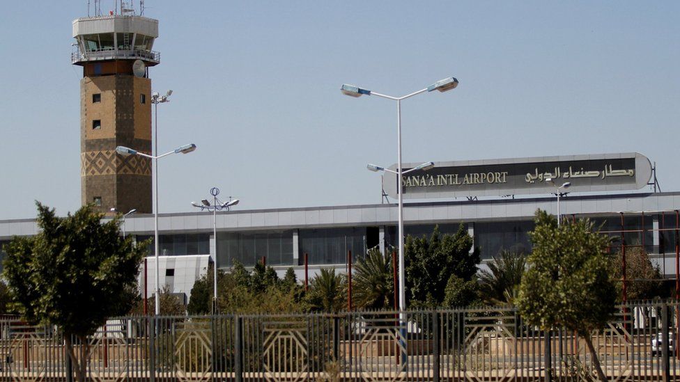 General view of Sanaa international airport, Yemen (23 November 2017)