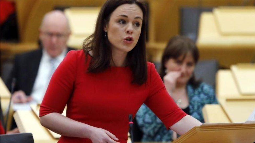 Kate Forbes delivers a Budget to the Scottish Parliament