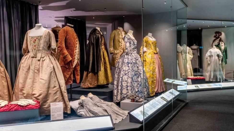 Display of historic fashions
