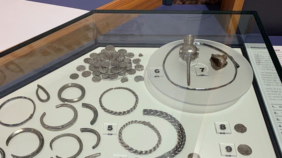 The Ballaquayle Viking silver hoard
