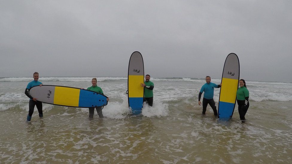Group surfing