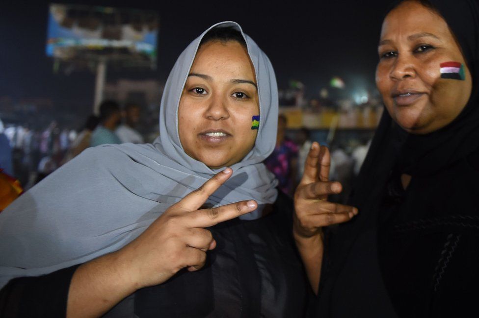 Sudanese protesters