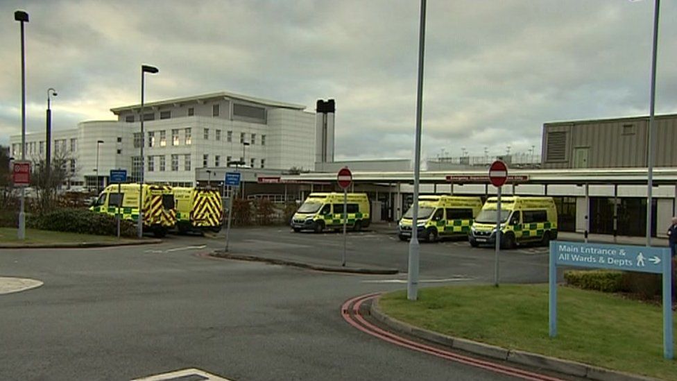 Russells Hall Hospital Patient treated after 'inspectors intervene