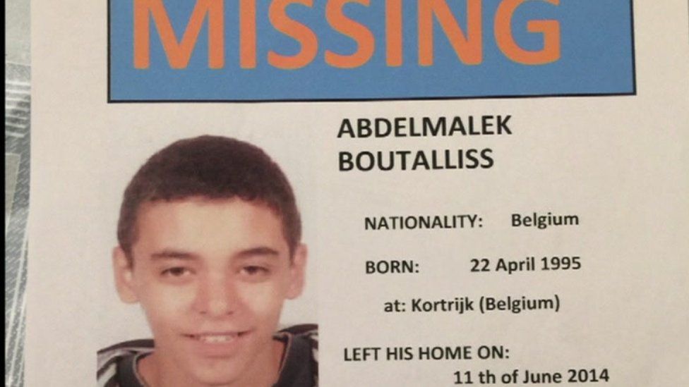 Missing poster for Abdelmalek Boutalliss