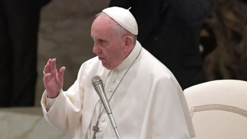 Pope Francis at the Vatican. Photo: 6 May 2017