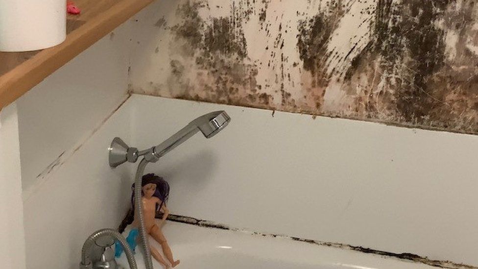 Mould in bathroom