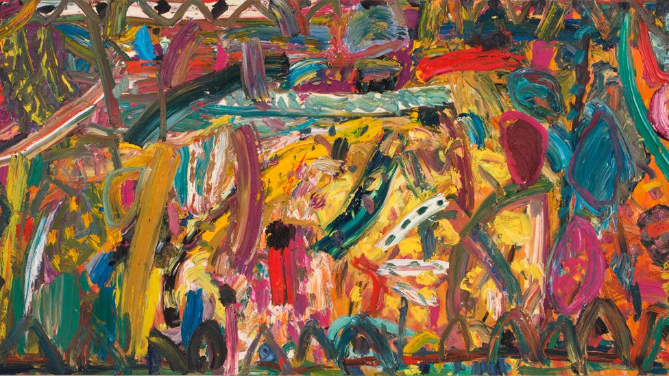 some of Gillian Ayres' work