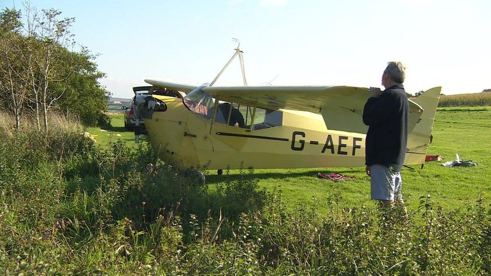 Single-engined aeroplane