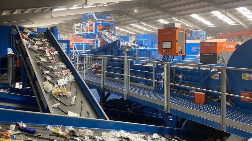 Recycling plant