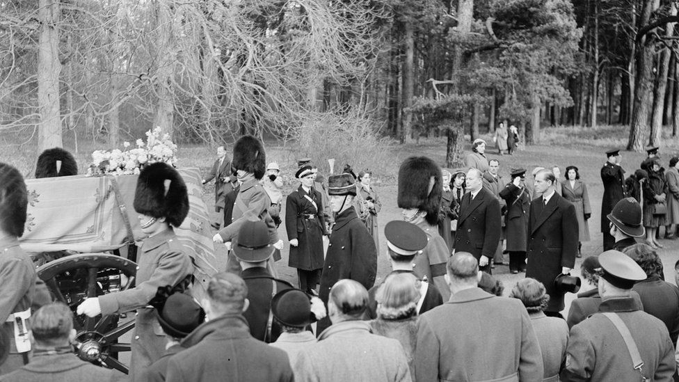 George VI funeral cortege