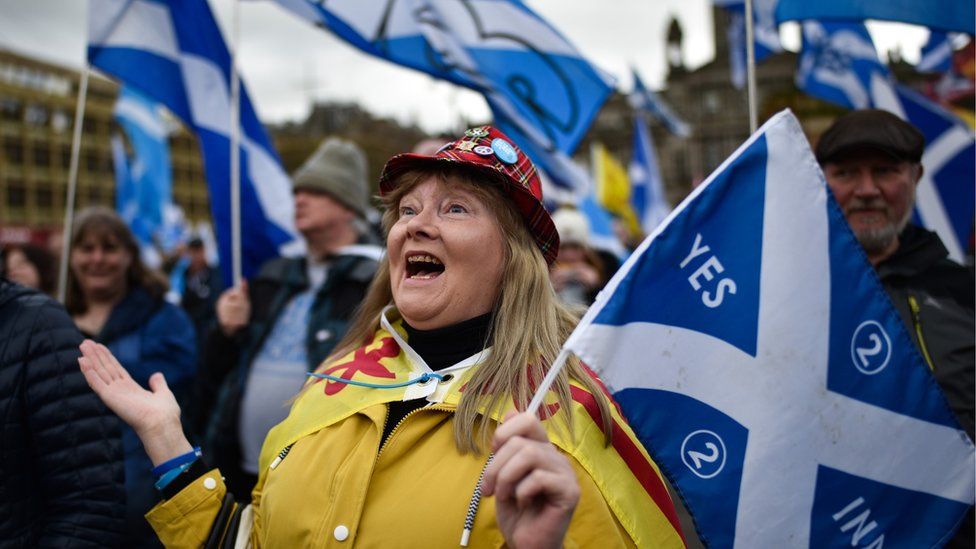 Pro-independence march