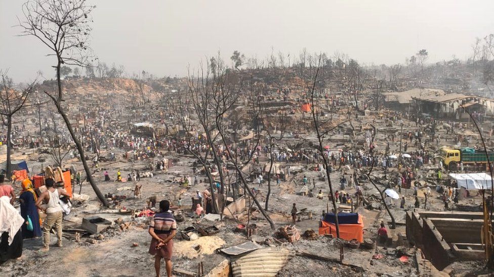 Выжженная земля и тысячи разрушенных укрытий