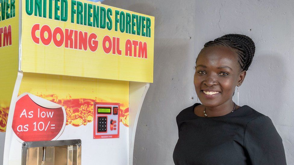 Vivian Kenyatta e sua máquina de venda automática de copropriedade