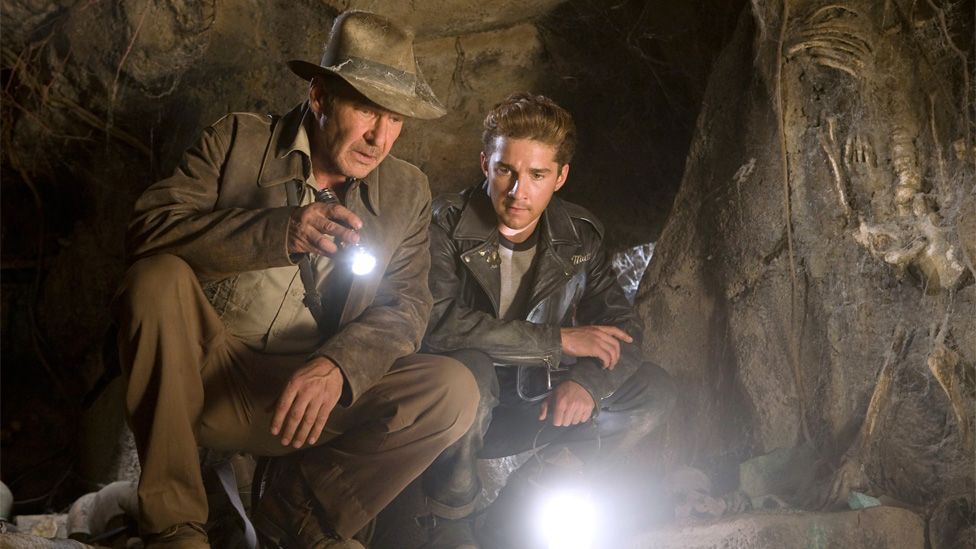 Harrison Ford and Shia LaBeouf in Indiana Jones and the Crystal Skull