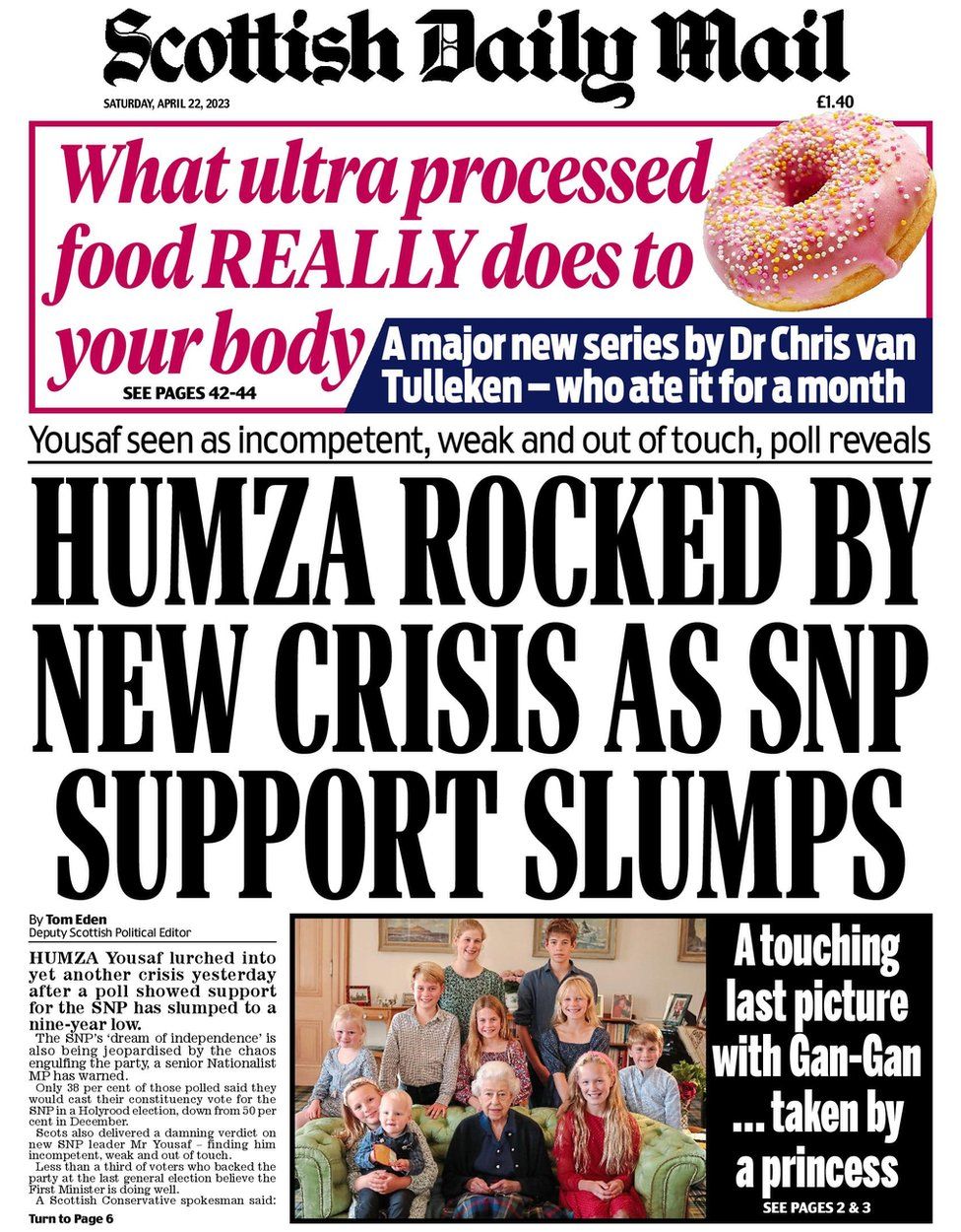 Scottish daily mail