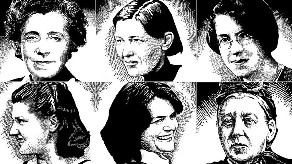 Collage of prominent women