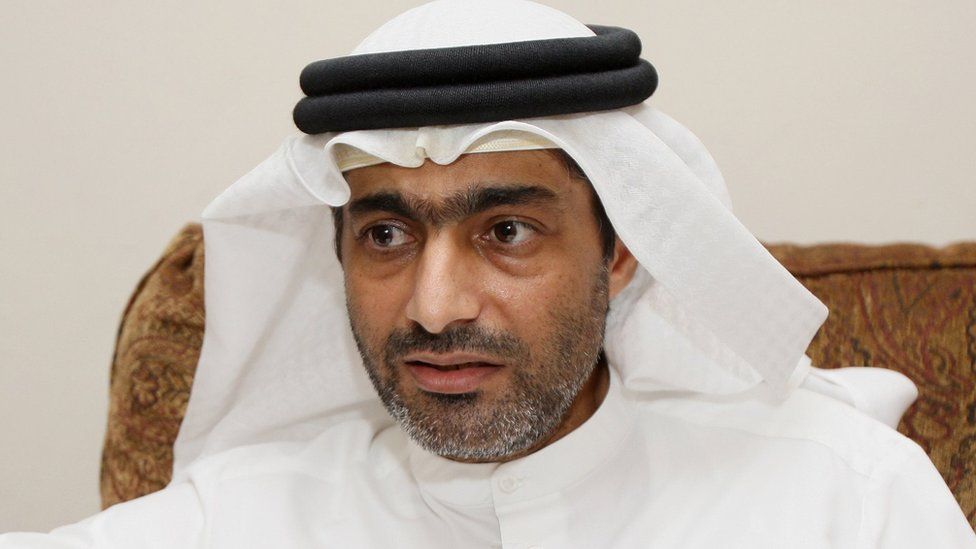 Ahmed Mansoor speaks to Reuters in Dubai, 30 November 2011