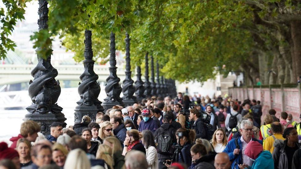 Queues at southbank