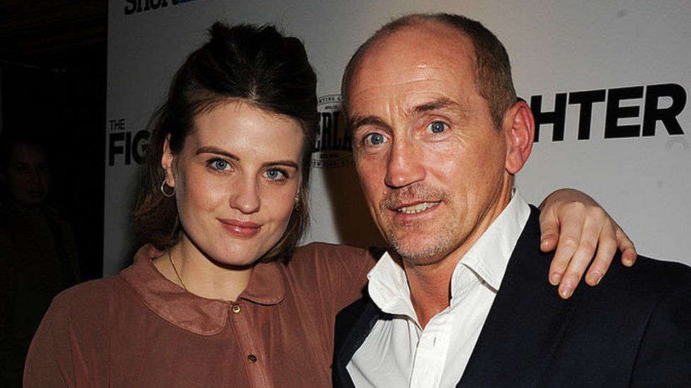 Nika McGuigan and Barry McGuigan attend the private screening of 'The Fighter' at The Soho Hotel on January 24, 2011 in London, England