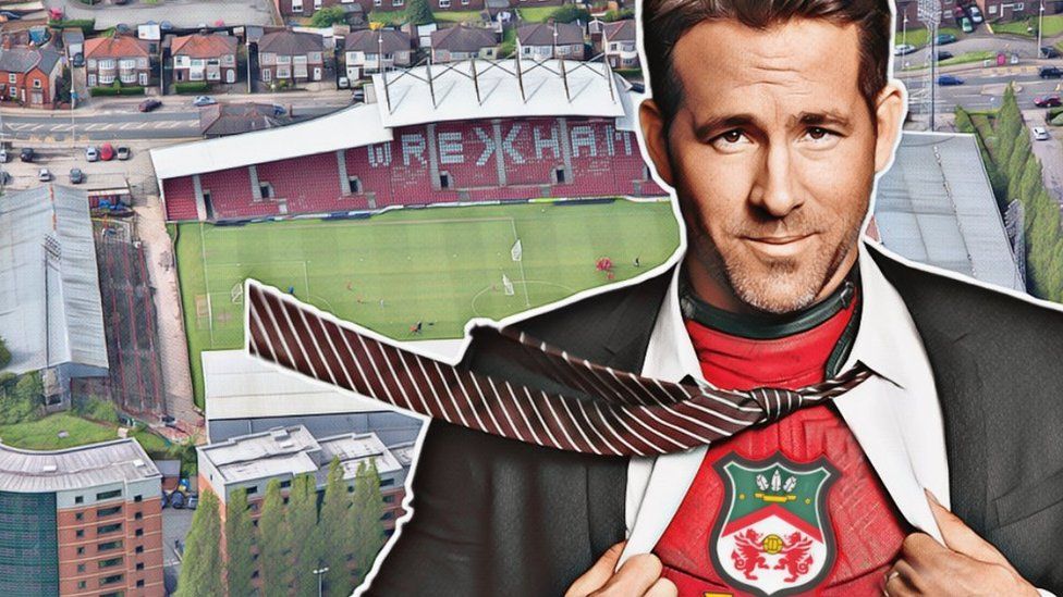 Ryan Reynolds Hollywood Actor Completes Takeover Of Wrexham Afc Bbc Newsround 