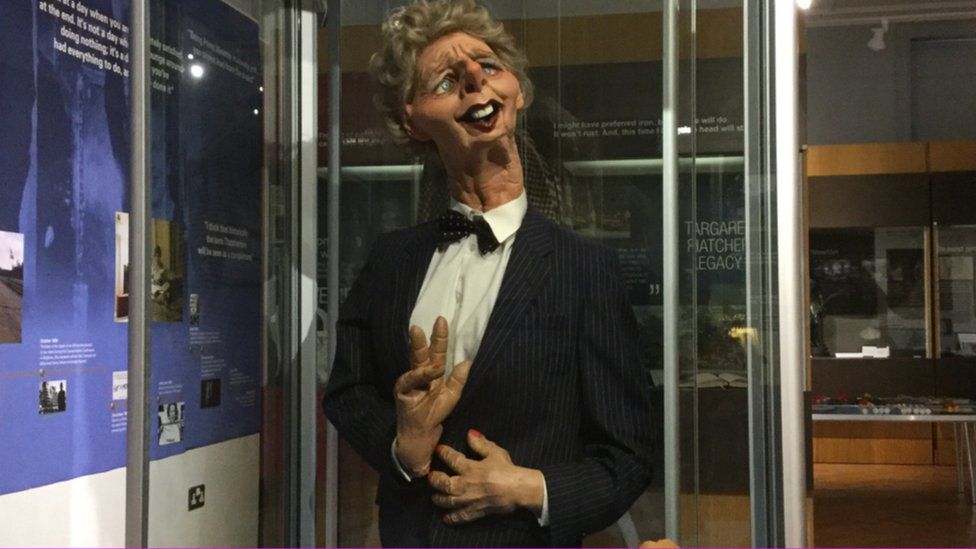 Margaret Thatcher Spitting Image puppet