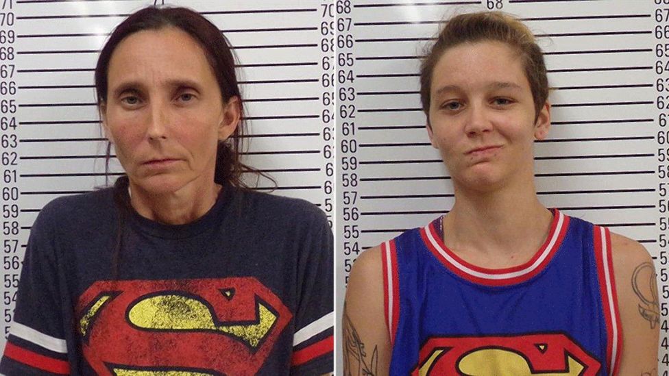 The mother and daughter mugshot