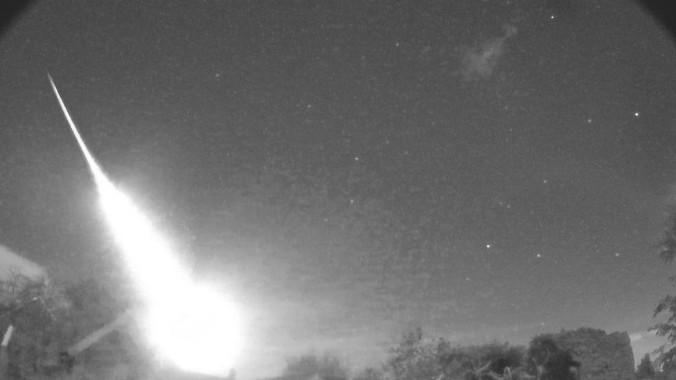 Fireball over Shropshire on 13 April