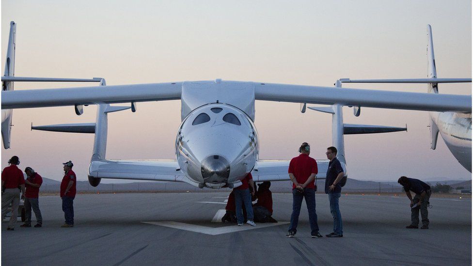 VSS Enterprise перед первым полетом в 2013 году