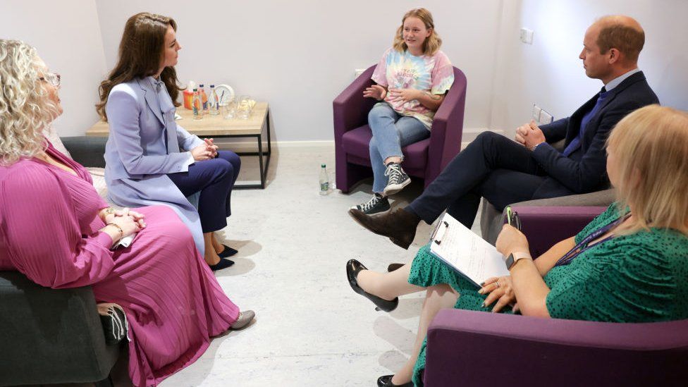 Prince William and Princess Catherine visit PIPS charity in Belfast