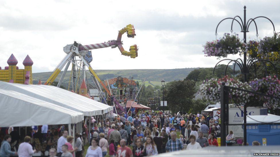 In pictures Auld Lammas Fair in Ballycastle, County Antrim BBC News