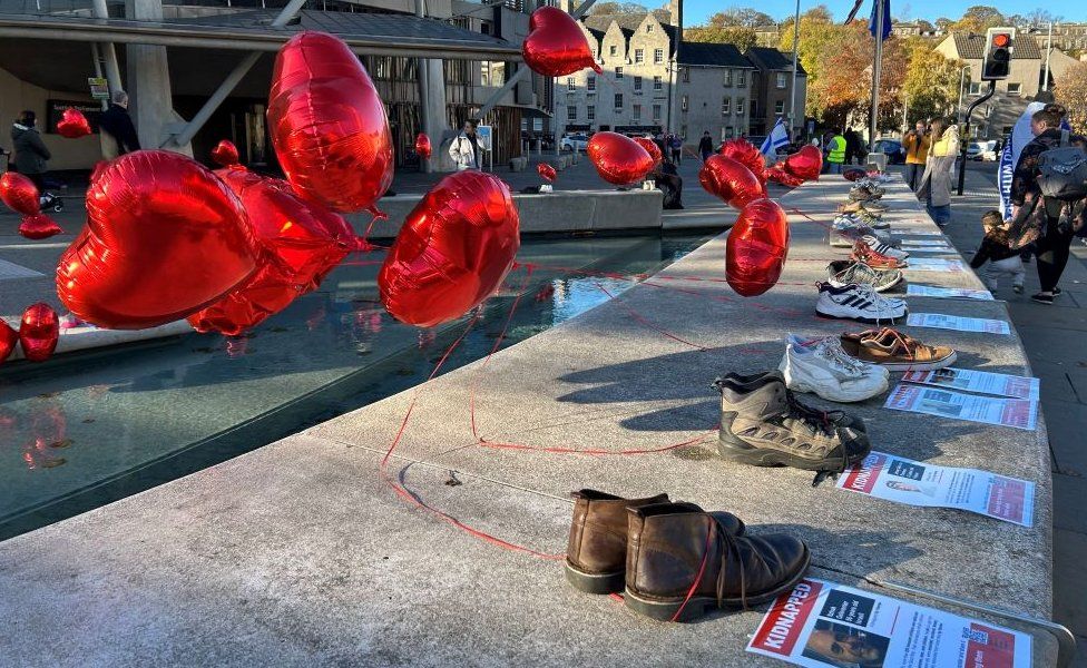 Silent vigil in Holyrood