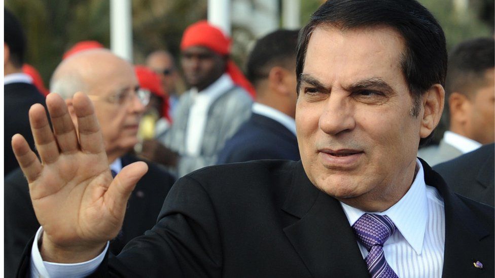 Former Tunisian President Ben Ali