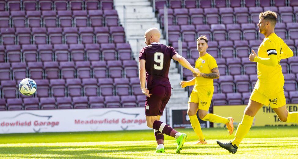 Hearts Hit Five Past Bonnyrigg Rose - BBC Sport