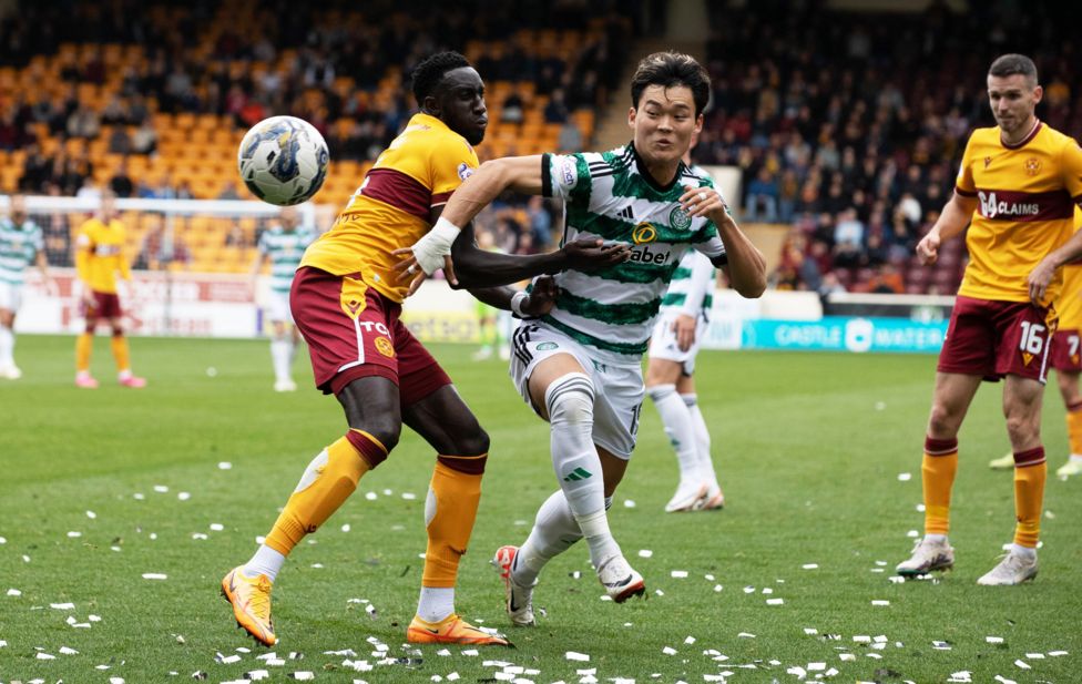 Celtic v Motherwell Team news BBC Sport