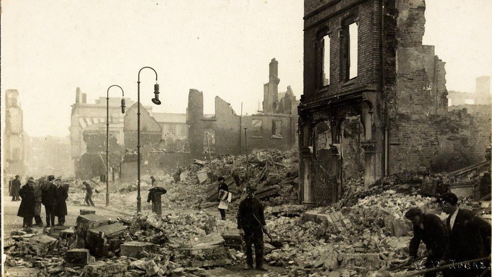 Life as a World War One veteran in 'war zone' Ireland BBC News