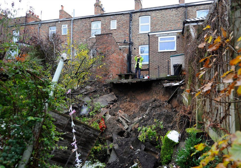 Sinkhole in Ripon