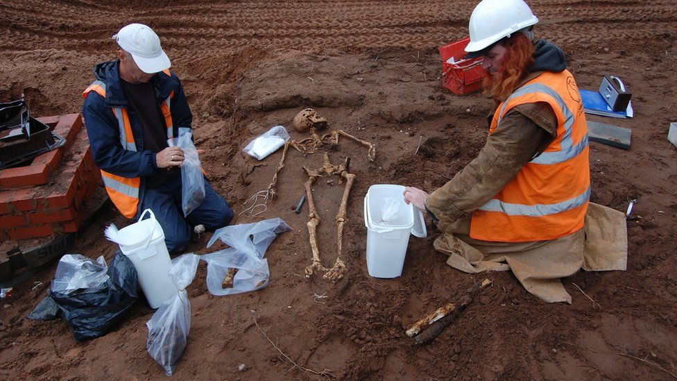 Lichfield Burial Ground 'was Medieval Pilgrimage Site' - BBC News