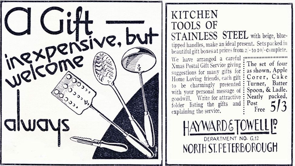 Advert for cutlery