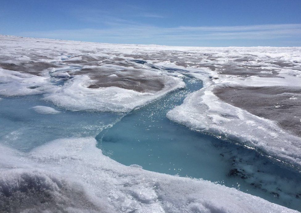 Greenland ice