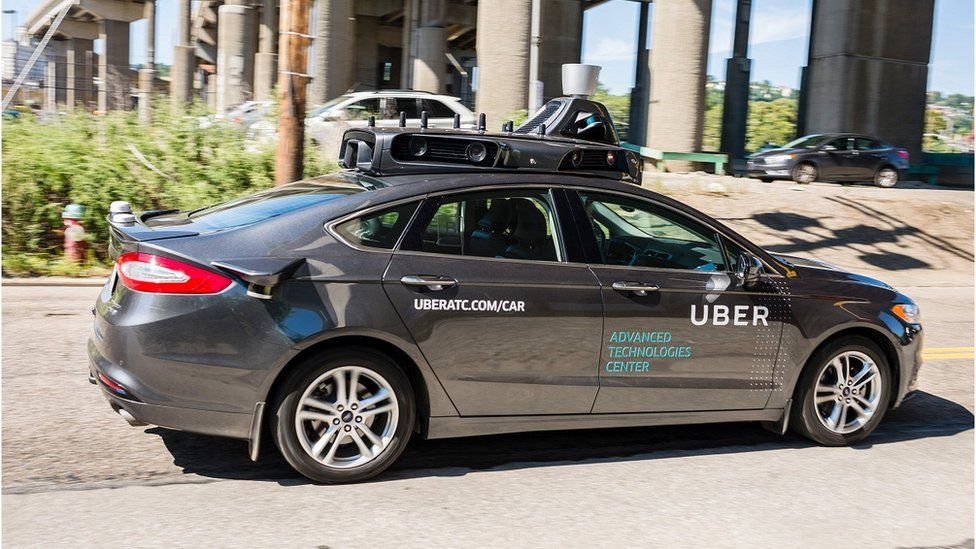 Uber driverless car