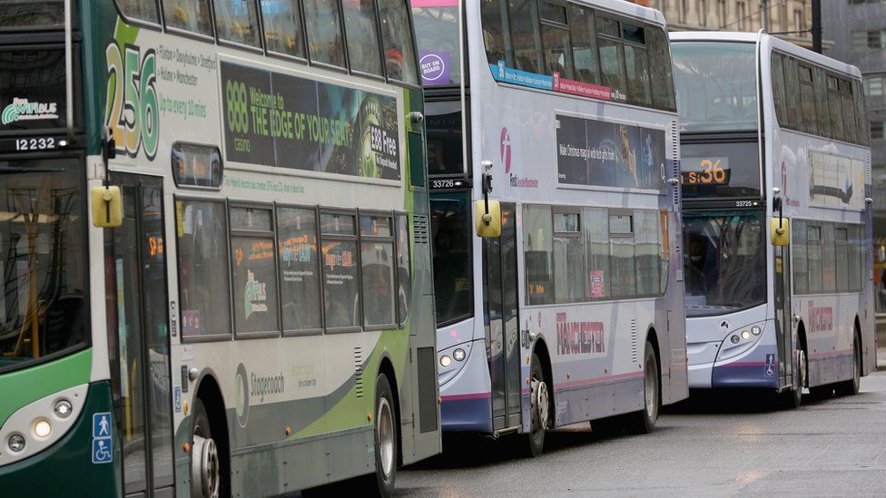 Buses in Manchester