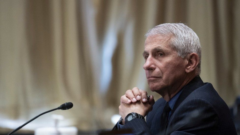 Dr Anthony Fauci, file picture 26 May 2021