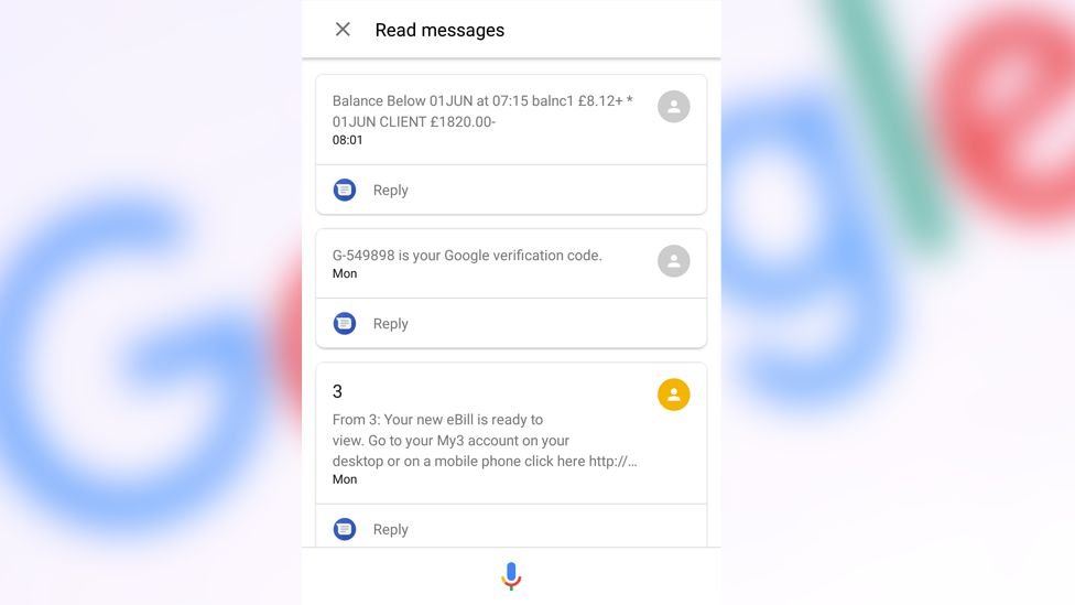 Google messages