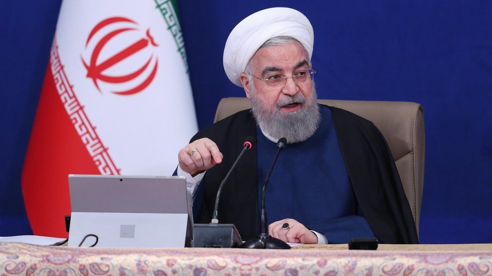 Президент Ирана Хасан Рухани (14 апреля 2021 г.)