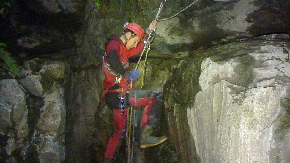 Caving in the UK: 'The last true wilderness' - BBC News